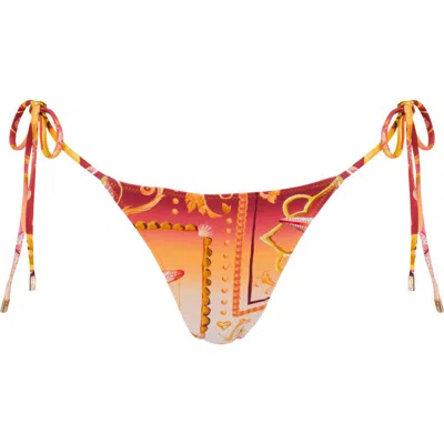 Sunkissed Le Triangle Swim Bottom In Coral