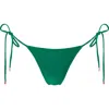 Sunkissed Le Triangle Swim Bottom In Emerald