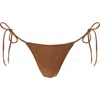 Sunkissed Le Triangle Swim Bottom In Espresso Martini