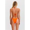 Sunkissed Le Triangle Swim Bottom In Orange