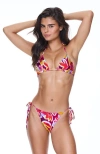 Sunkissed Le Triangle Swim Top In Multi