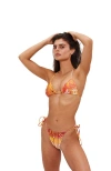 Sunkissed Le Triangle Swim Top In Coral