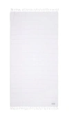 Sunkissed Milos Sand Free Beach Towel In White