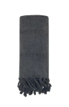 Sunkissed Sand Free Beach Towel In Bali Charcoal
