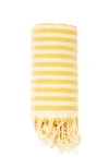 Sunkissed Sand Free Beach Towel In Marbella Yellow