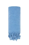 Sunkissed Sand Free Beach Towel In Mykonos Light Blue