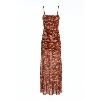 Sunkissed Beach To Bar Dress In Brown