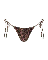 Sunkissed Le Triangle String Bikini Bottom In Brown