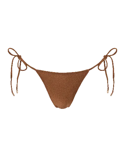 Sunkissed Women's Brown Le Triangle Bottom - Espresso Martini