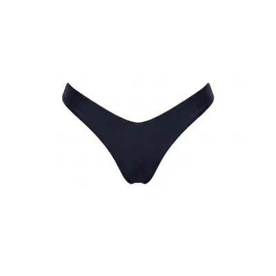Sunkissed Women's Le Bas Cheeky Bottom - Jet Black In Blue