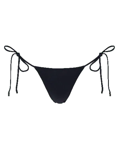 SUNKISSED WOMEN'S LE TRIANGLE BOTTOM - JET BLACK