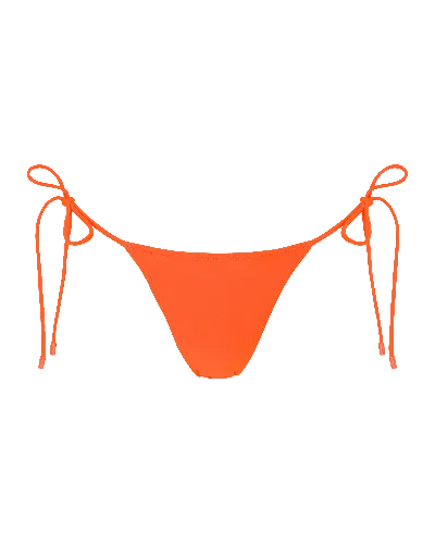SUNKISSED WOMEN'S LE TRIANGLE BOTTOM - SPICY ORANGE