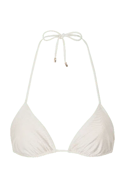 Sunkissed Women's Le Triangle Top - Coco White