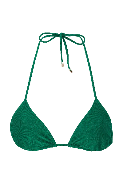 Sunkissed Women's Le Triangle Top - Emerald Green