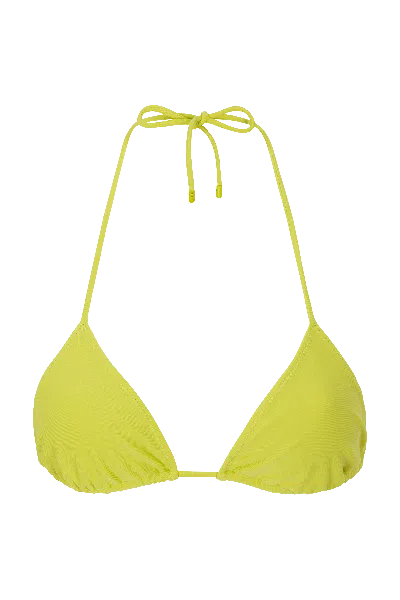 Sunkissed Women's Le Triangle Top - Jackfruit Green