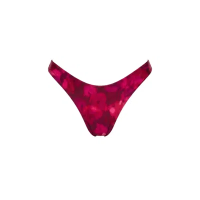 Sunkissed Women's Pink / Red Le Bas Cheeky Bottom - Rouge In Multi