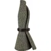 Sunlily Women's Foldable Packable Travel Sun Hat In Black Tweed