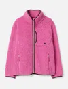 Sunlove Kumo Sherpa Fleece Jacket In Pink