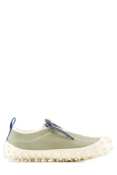 Sunnei 1000chiodi Sneakers -  - Leather - Khaki In Green