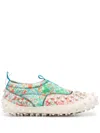 Sunnei 1000chiodi Slip-on Sneakers In Blue