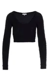 Sunnei Long-sleeved Blouse With Round Neck