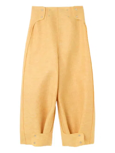 Sunnei Armatura Cholo Trousers In Yellow