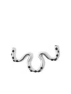 Sunnei Beaded Septum Earring In Gray