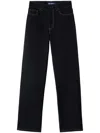 Sunnei Bellidentro Straight-leg Jeans In Black