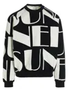 Sunnei Logo-print Long-sleeve Sweatshirt In Multicolor