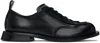 Sunnei Black Stringata Form Derbys In 001 Black