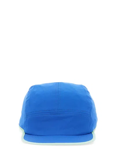 Sunnei Blue Solid Baseball Hat In Red