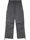 Sunnei Cargo Trousers In Grey
