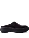 Sunnei Cemento Slippers In Brown