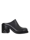 Sunnei "buco" Sabot Sandals In Black