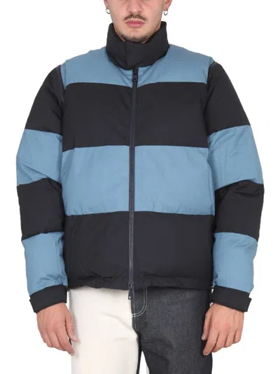 Sunnei Down Panel Jacket In Blue