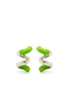 Sunnei Colour-block Wrap Earrings In 7512