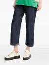 Sunnei Contrast-stitch Jeans In Blue
