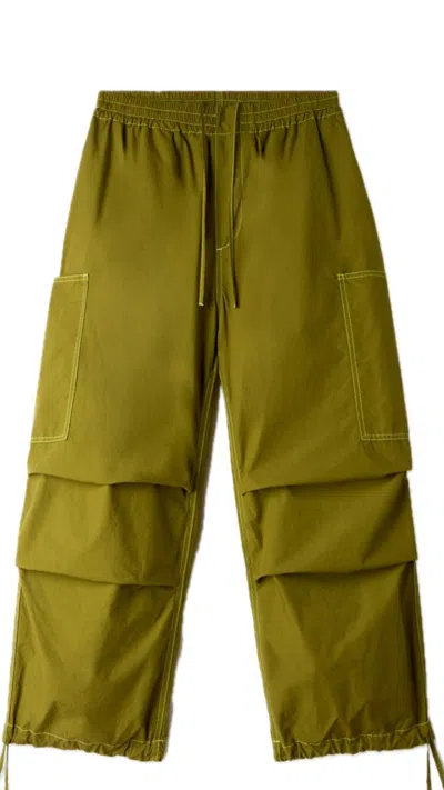 Sunnei Coulisse Cargo Pants In Green