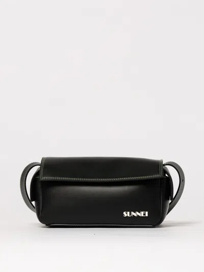 SUNNEI MINI BAG SUNNEI WOMAN COLOR BLACK,G77577002
