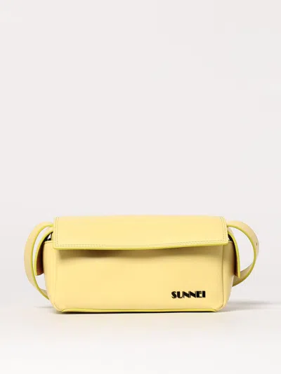SUNNEI MINI BAG SUNNEI WOMAN COLOR YELLOW,G77552003