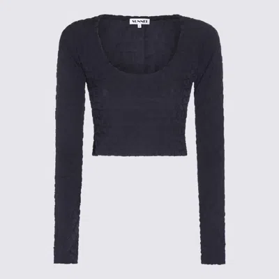 SUNNEI SUNNEI DARK BLUE TOP