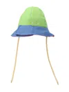 Sunnei Denim Bucket Hat In Green