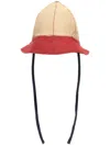 Sunnei Denim Bucket Hat In Neutrals
