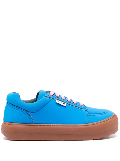 Sunnei Dreamy Lace-up Sneakers In Blue