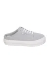 Sunnei Dreamy Sabot Slip-on Sneakers In Pearl Gray