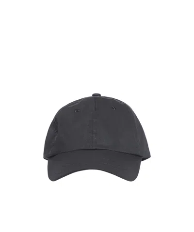 Sunnei Eiws Cotton Baseball Cap In Black