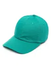 Sunnei Eiws Cotton Baseball Cap In Grün