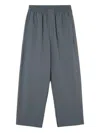 Sunnei Elastic-waistband Trousers In Gray