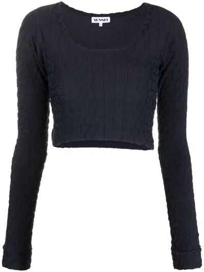 Sunnei Dark Blue Top