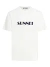 Sunnei T-shirt In Dark Blue